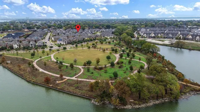 a view of a city from a lake