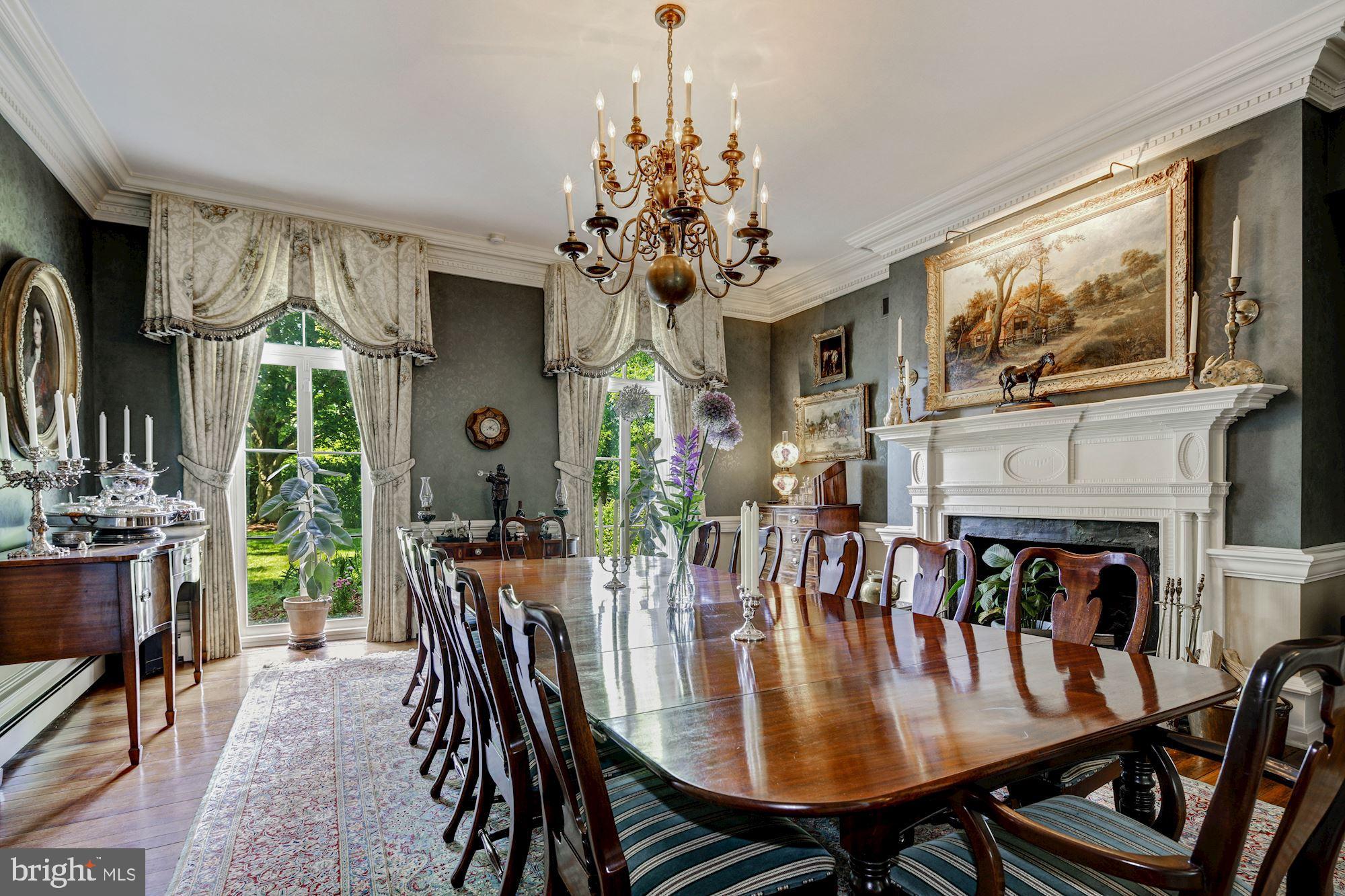 13032 Highland Road Highland, MD 20777 - Photo 19 of 114 a view of a dining room with furniture window and outside view