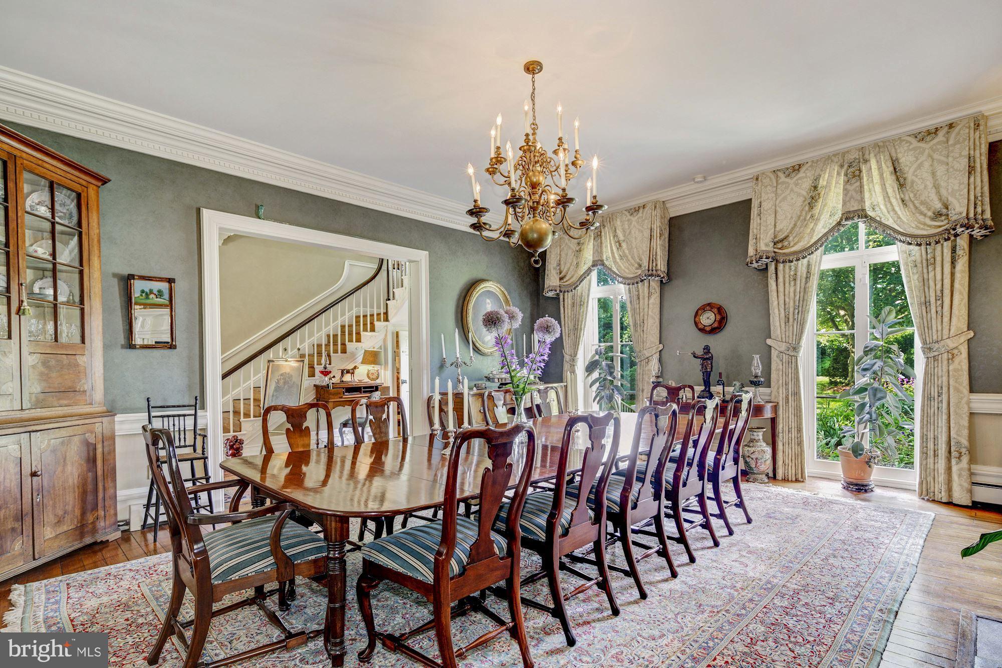 13032 Highland Road Highland, MD 20777 - Photo 20 of 114 a view of a dining room with furniture window and outside view