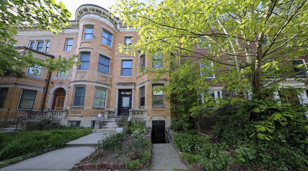 1728 Beacon Street, Unit B Brookline, MA 02445 - Photo 10 of 10 a front view of a multi story residential apartment buildings