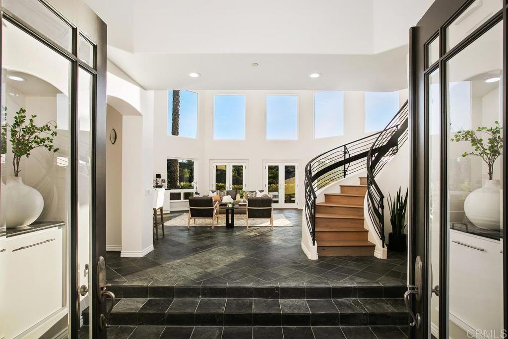 3325 Jasmine Crest Encinitas, CA 92024 - Photo 9 of 45 a view of living room and entry way