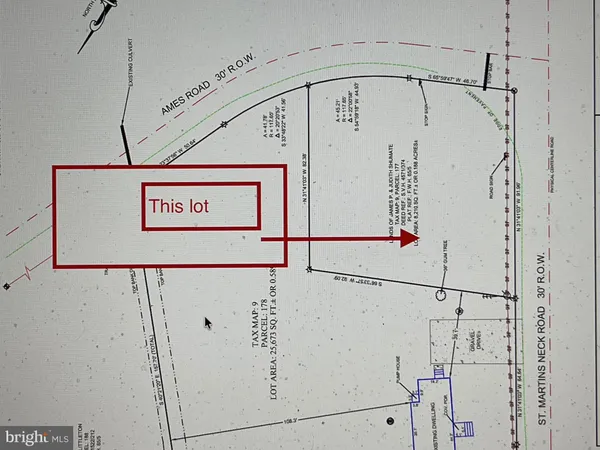 $24,500 | 177-parcel- St Martins Neck Road, Bishopville, MD 21813