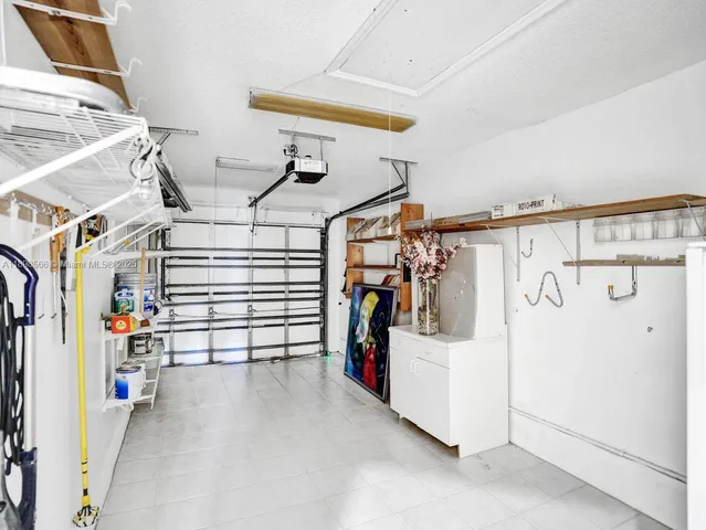 a view of storage and utility room