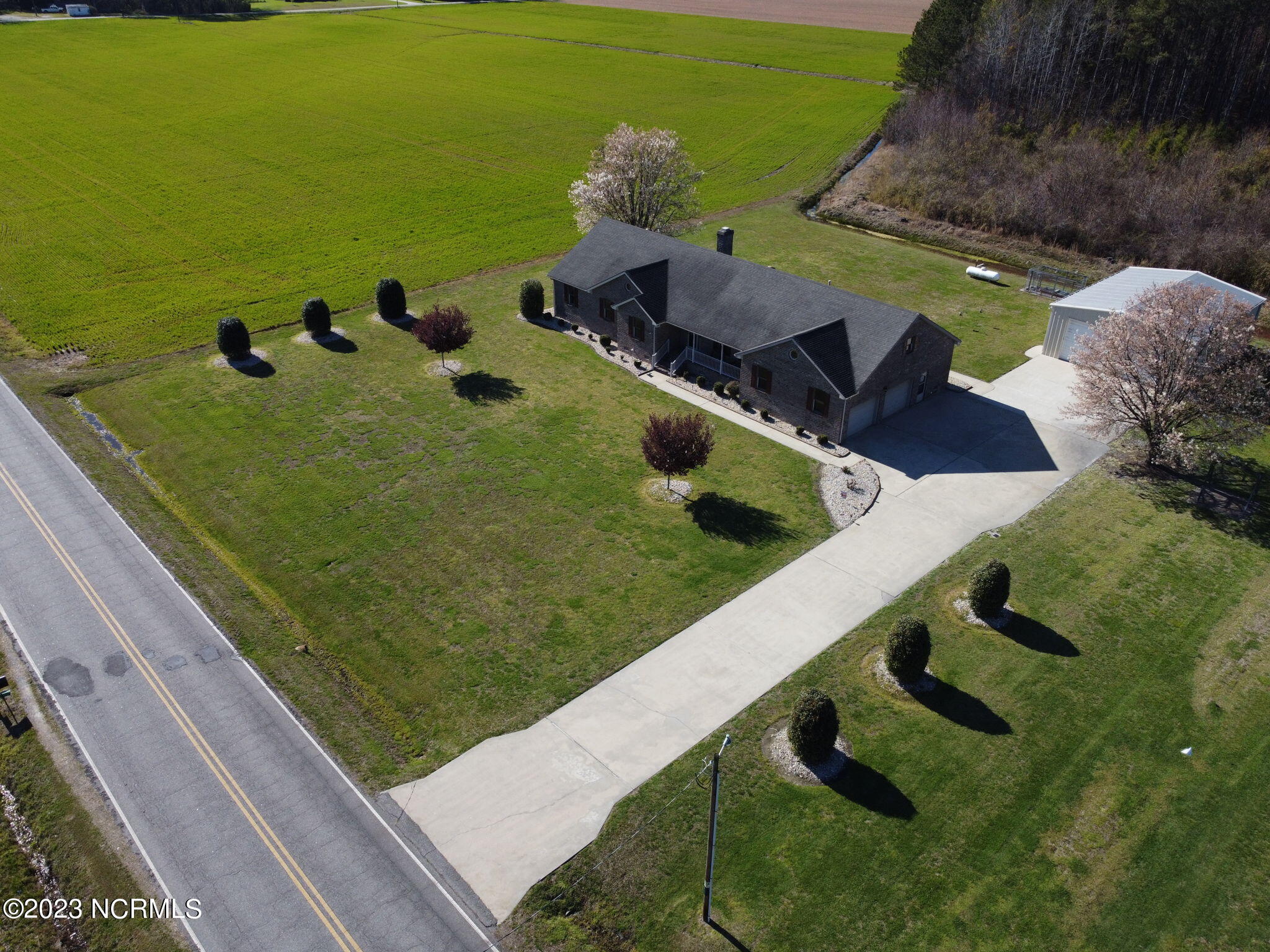 689 Lake Road Hertford, NC 27944 - Photo 45 of 51 Aerial View