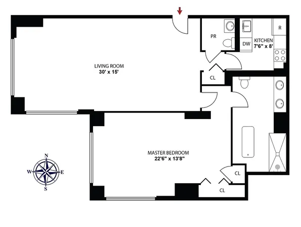 $1,700,000 | 721 5th Avenue, Unit 30H | Midtown East