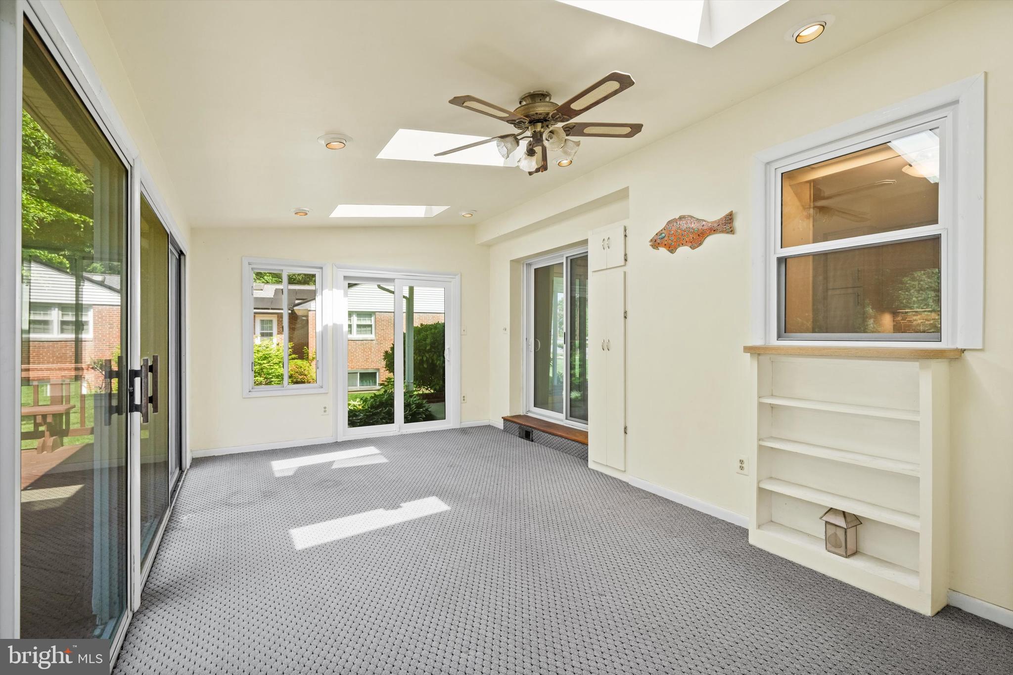 5308 Inverchapel Road Springfield, VA 22151 - Photo 7 of 28 Sunroom with skylights