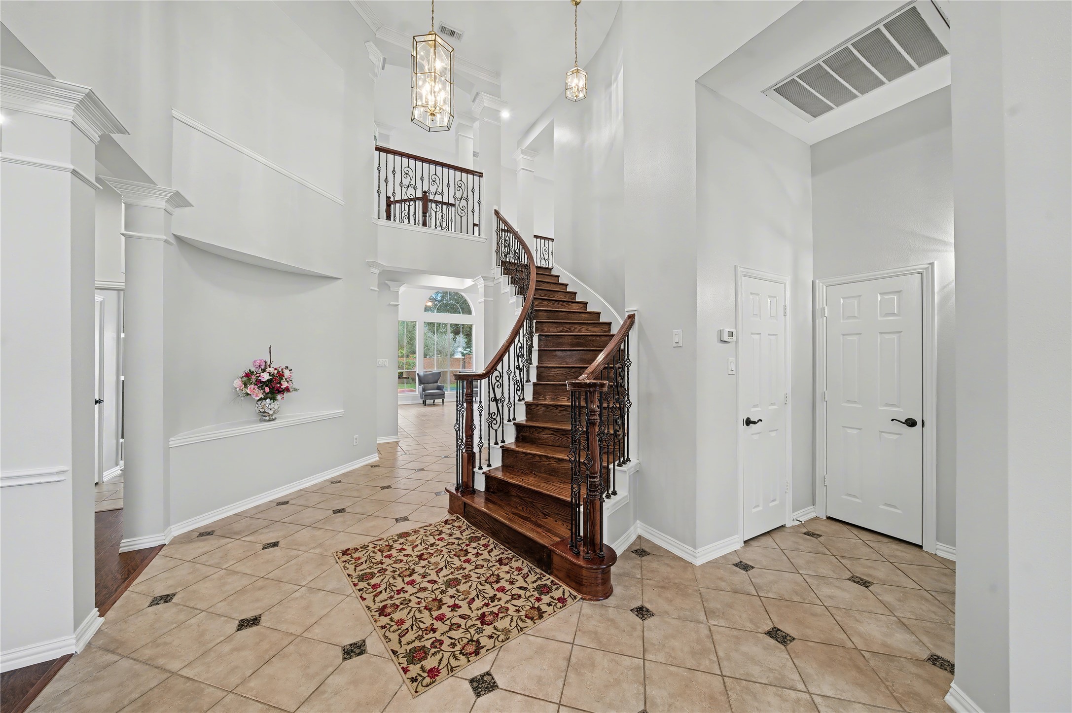 5403 Emerald Pointe Lane Sugar Land, TX 77479 - Photo 12 of 50 a view of entryway with stairs and wooden floor