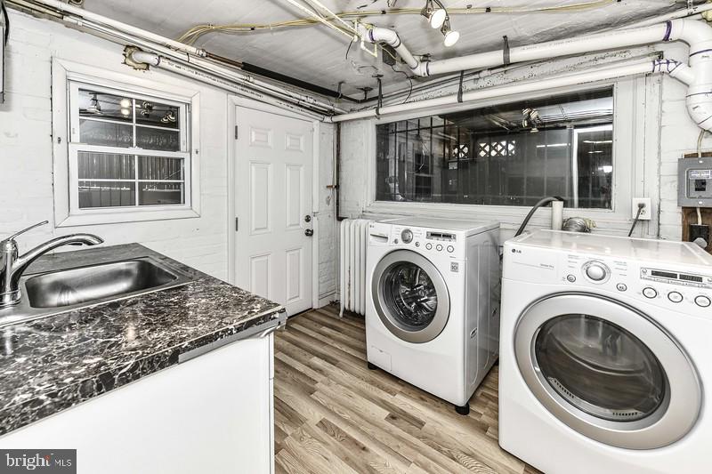 3222 Klingle Road Northwest Washington, DC 20008 - Photo 35 of 46 a utility room with dryer and washer