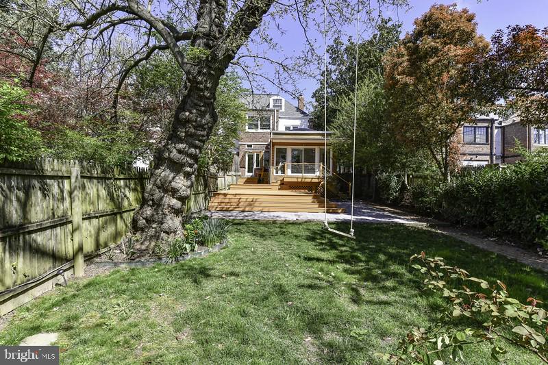 3222 Klingle Road Northwest Washington, DC 20008 - Photo 40 of 46 a view of a house with backyard and sitting area