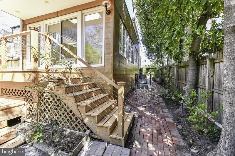 3222 Klingle Road Northwest Washington, DC 20008 - Photo 43 of 46 a view of a chairs and table in backyard