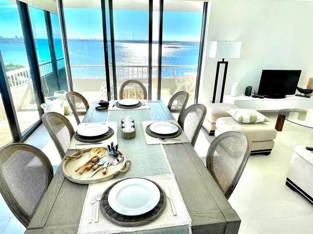 a outdoor space with furniture