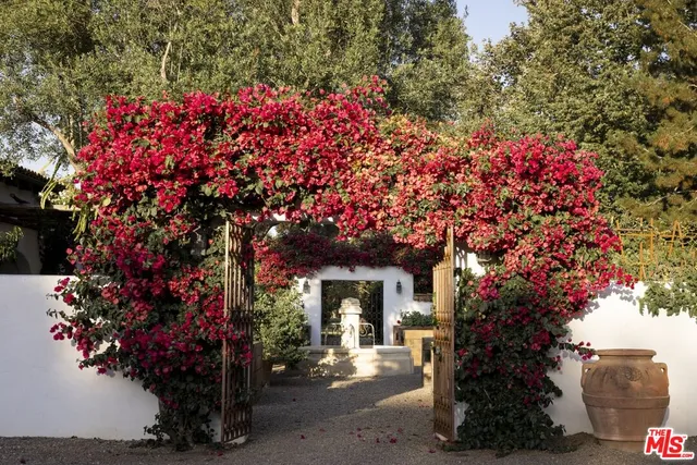 a front view of a house with a tree