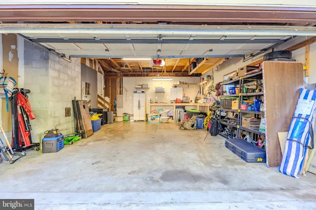 a view of storage and utility room