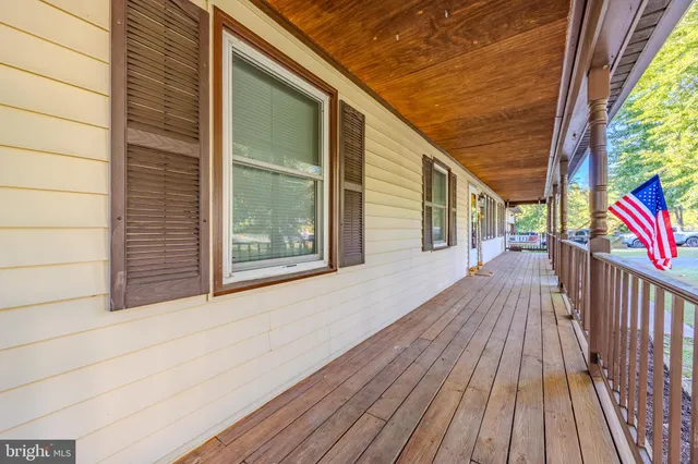 a view of outdoor space and deck