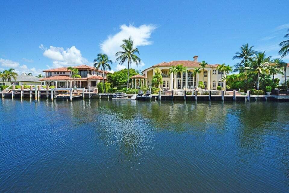 885 Northeast Mulberry Drive Boca Raton, FL 33487 - Photo 26 of 29 885 NE Mulberry Canal Backyard View