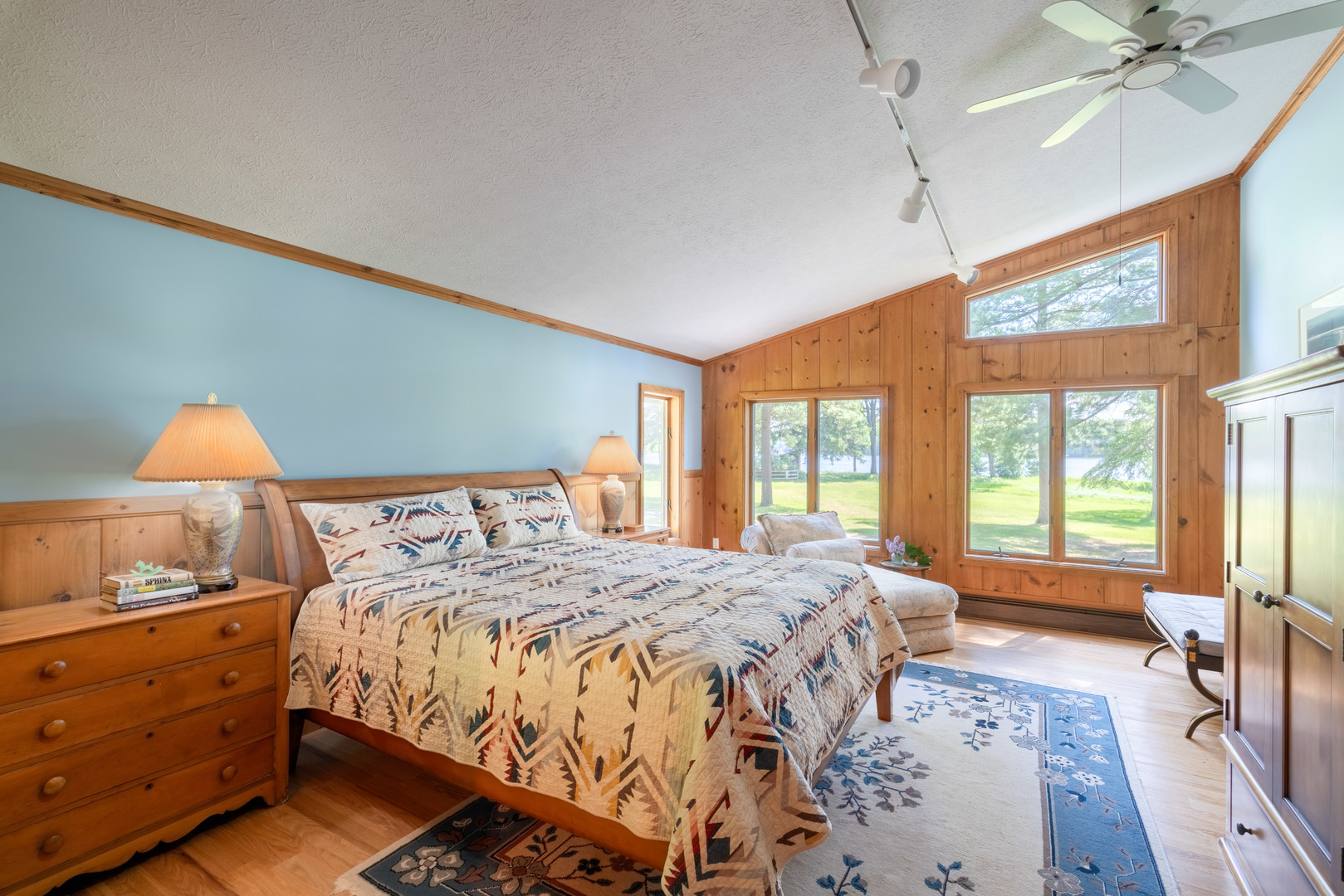 5021 Solomon Road Atlanta, MI 49709 - Photo 14 of 34 a bedroom with a bed and a window