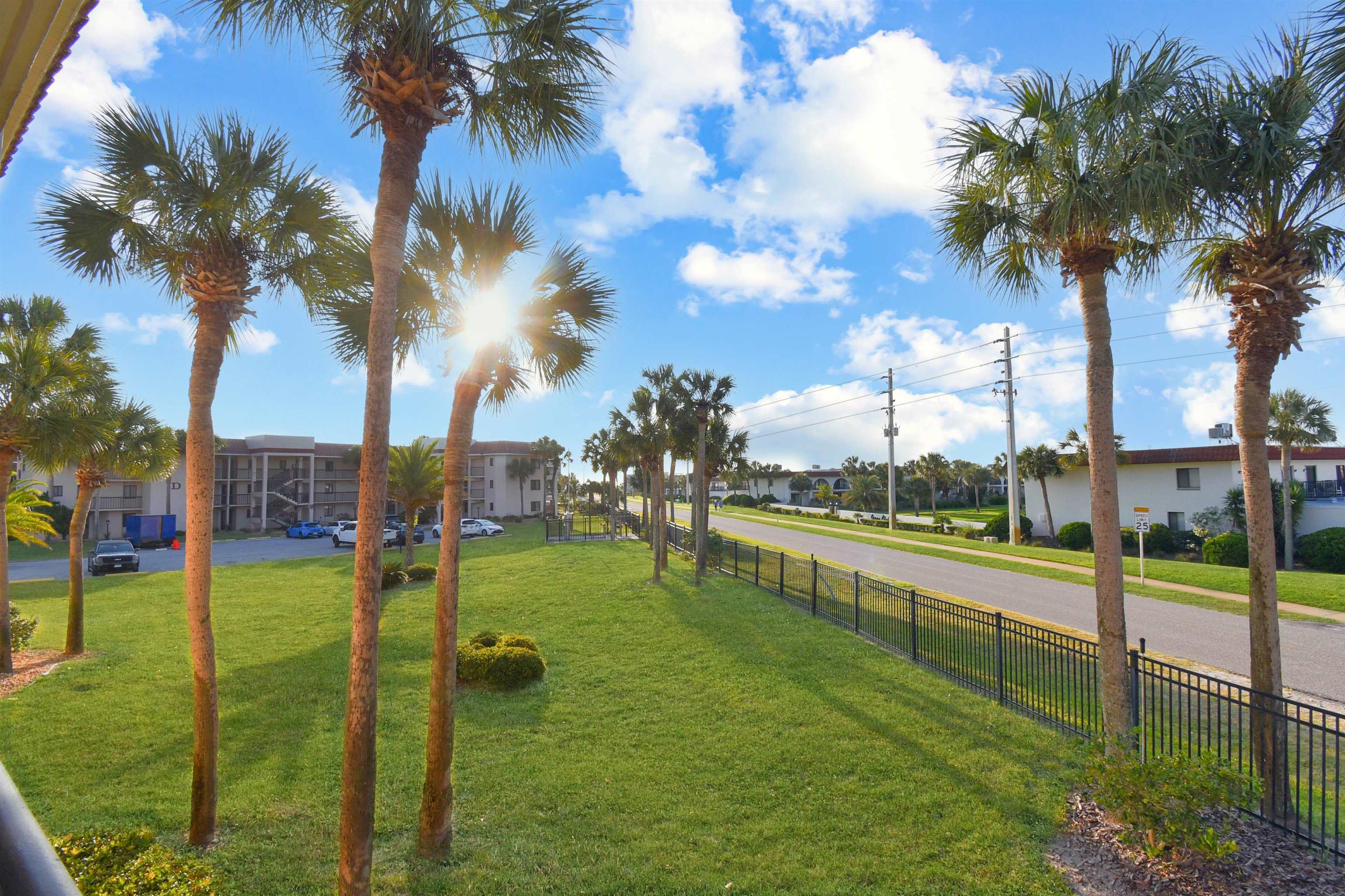 4250 A1A South, Unit C26 St. Augustine, FL 32080 - Photo 27 of 39 a view of a garden with swimming pool