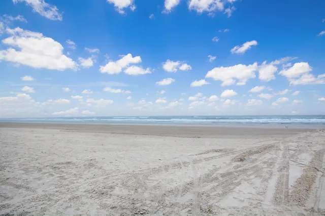 a view of an ocean beach