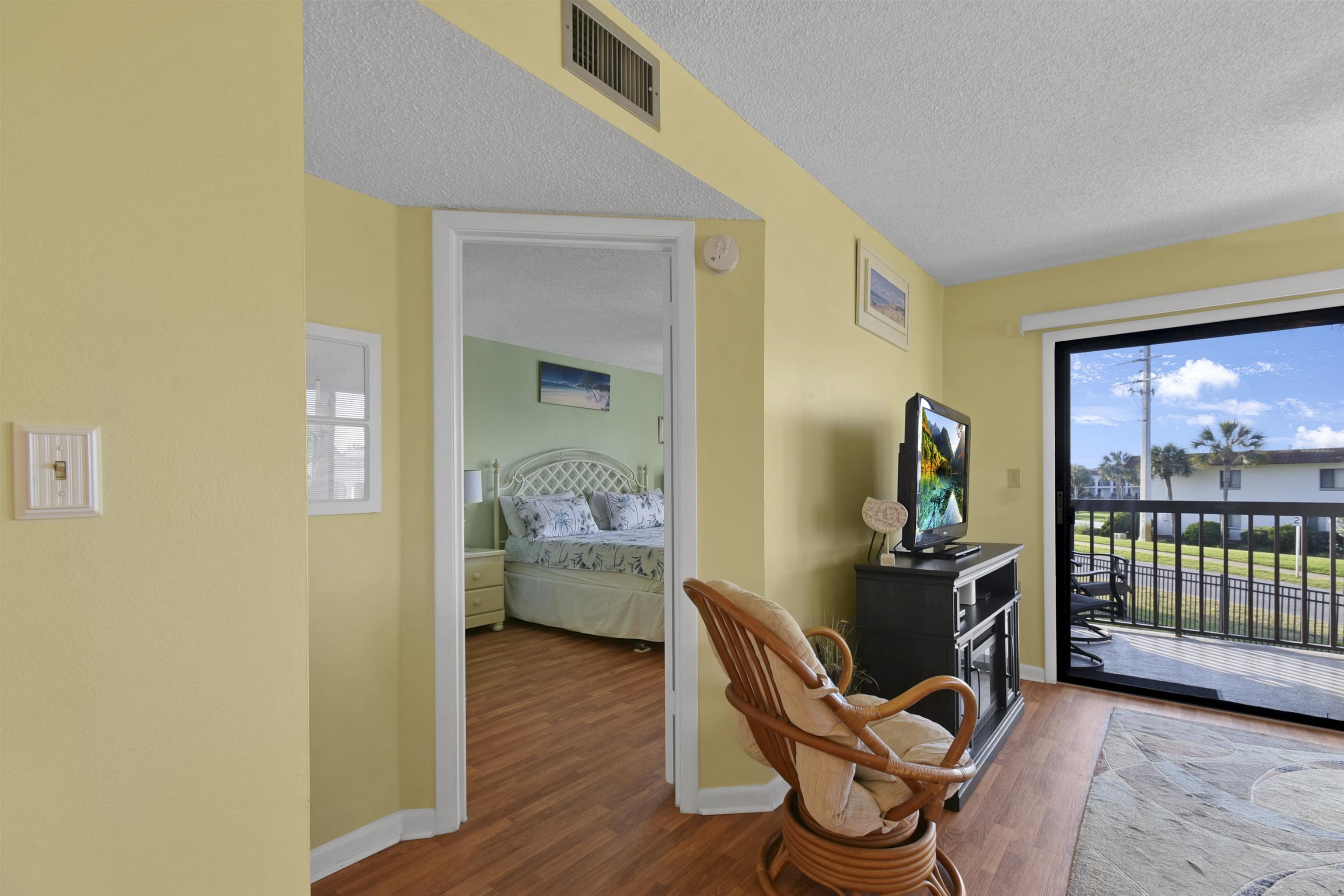 4250 A1A South, Unit C26 St. Augustine, FL 32080 - Photo 7 of 39 a workspace with furniture and a window