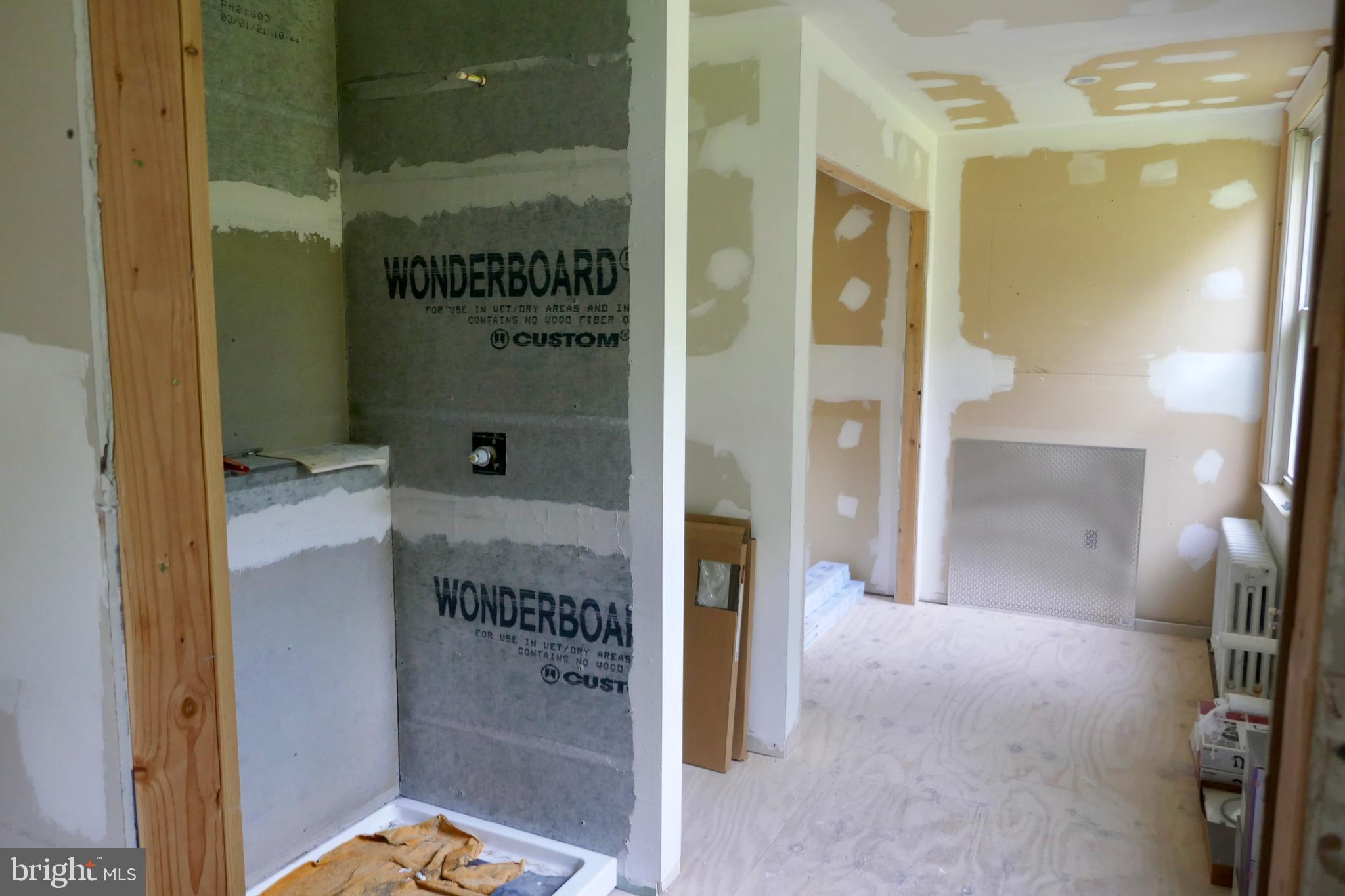 400 Patapsco Avenue Rosedale, MD 21237 - Photo 22 of 43 Roughed in Primary Bath and Laundry area