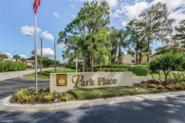 a view of a sign board