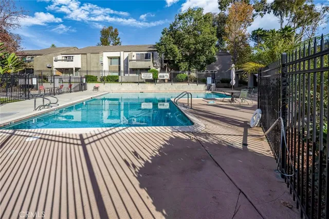 a view of a porch with a backyard