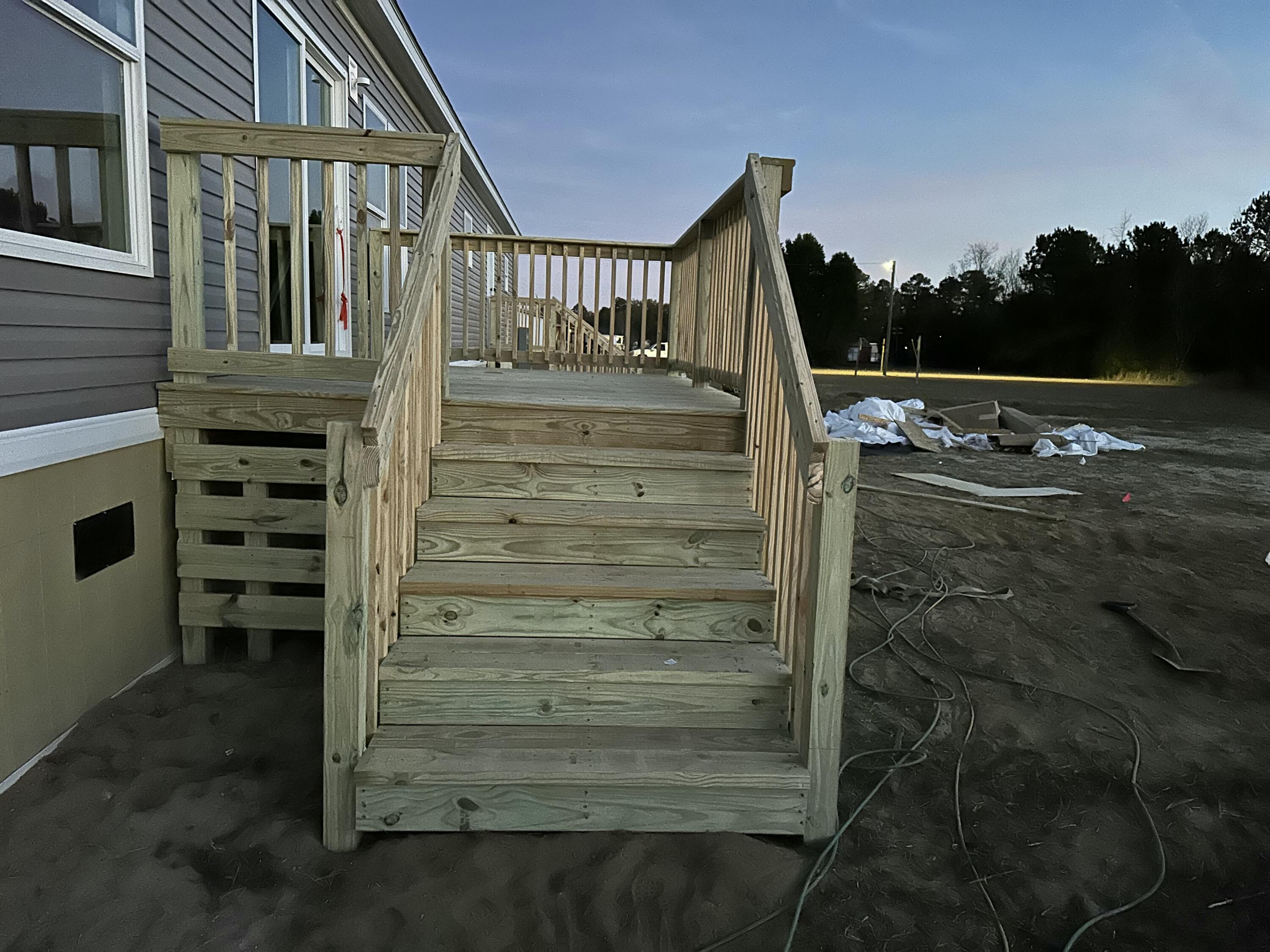 5273 Indian Branch Road Hartsville, SC 29550 - Photo 8 of 23 Rear 12x8 deck with sliding door