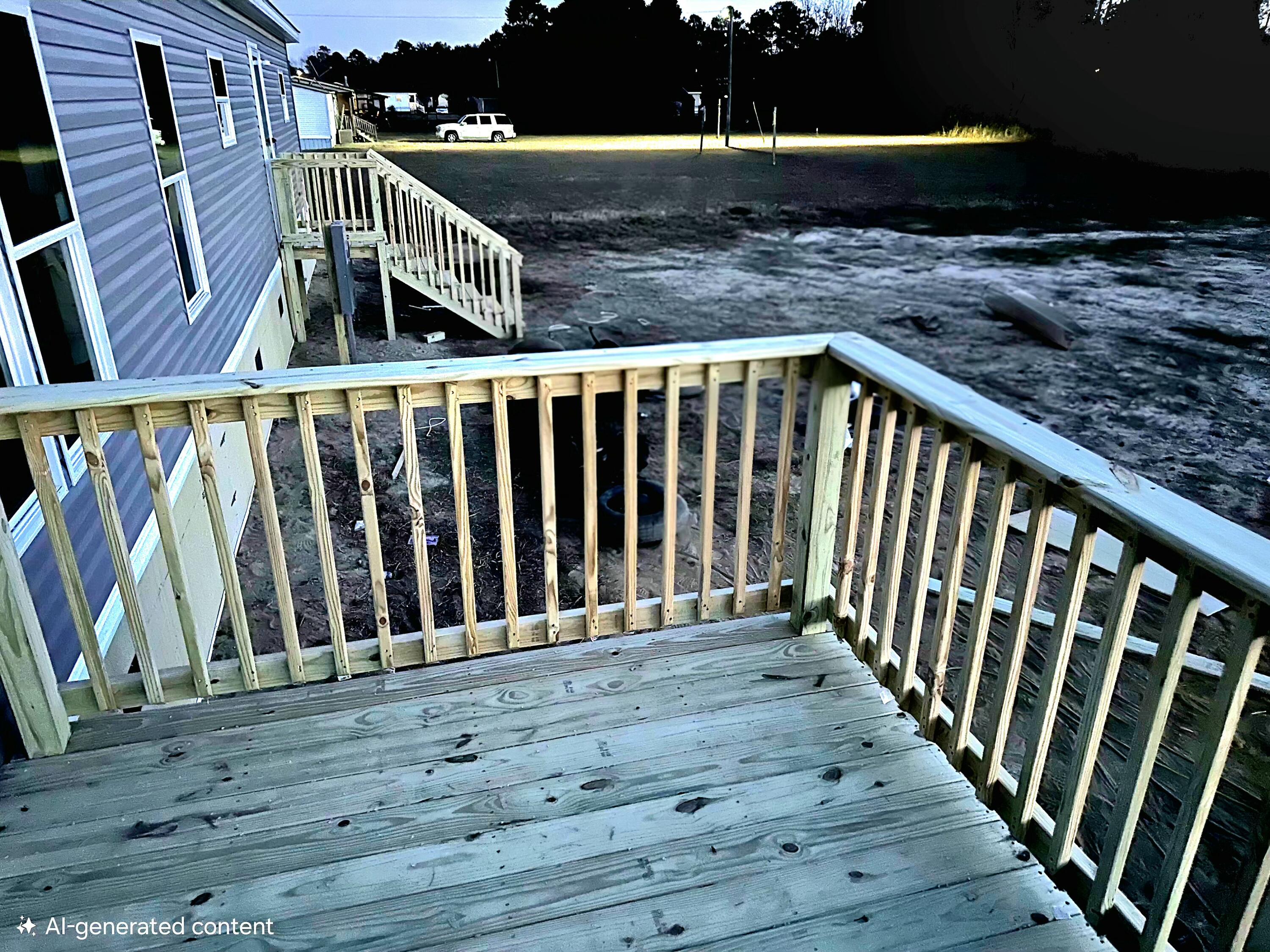 5273 Indian Branch Road Hartsville, SC 29550 - Photo 10 of 23 12xb and 4x4 rear stoop