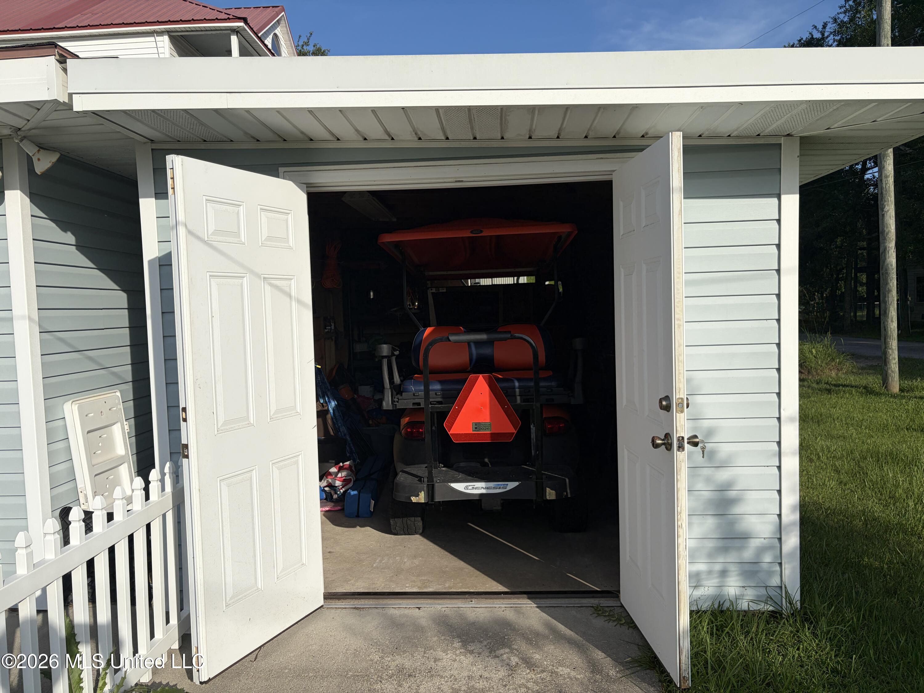 263 Pine Ridge Drive Waveland, MS 39576 - Photo 27 of 27 Golf Cart Garage