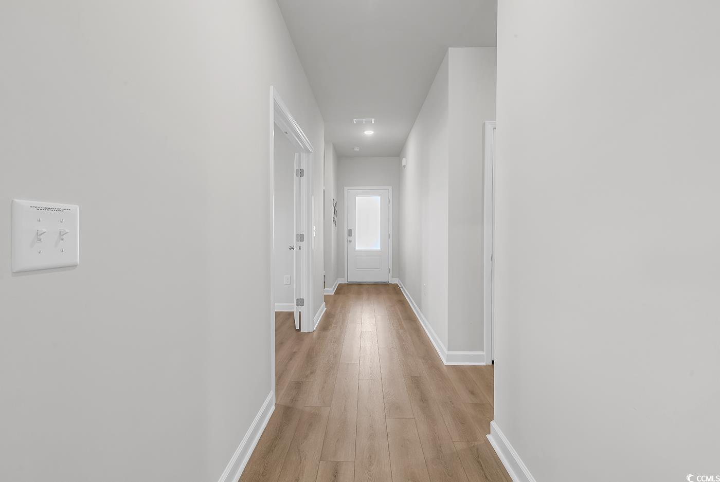 3104 Palma Way Myrtle Beach, SC 29579 - Photo 11 of 40 Corridor with light wood-style flooring and recessed lighting