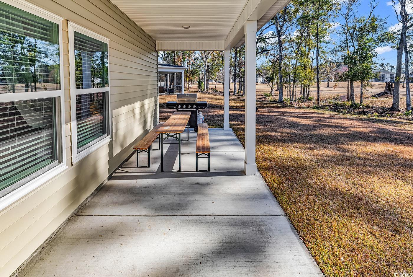 3104 Palma Way Myrtle Beach, SC 29579 - Photo 29 of 40 View of patio featuring grilling area