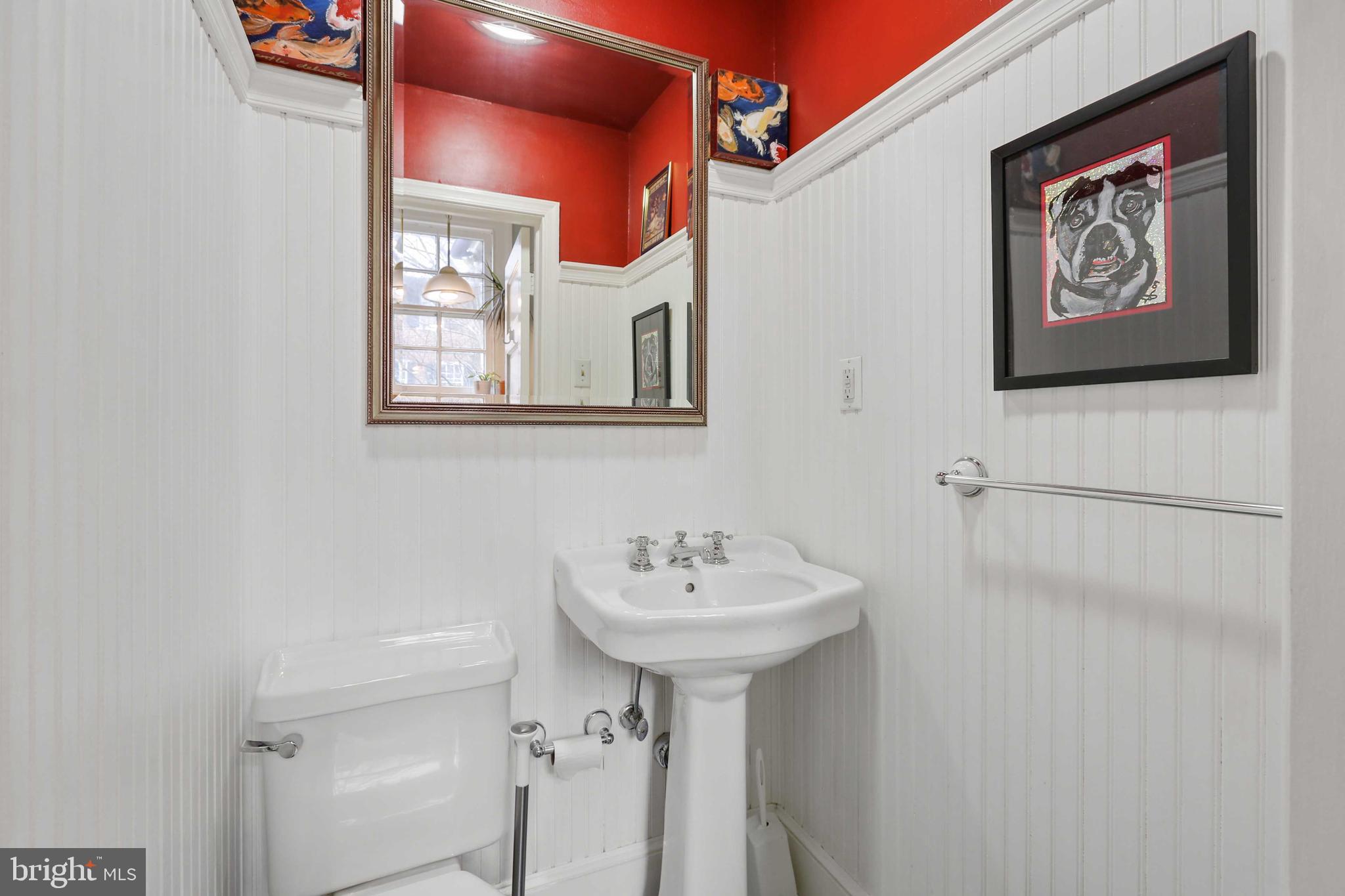 3929 Canterbury Road Baltimore, MD 21218 - Photo 19 of 46 Coveted First Floor Powder Room