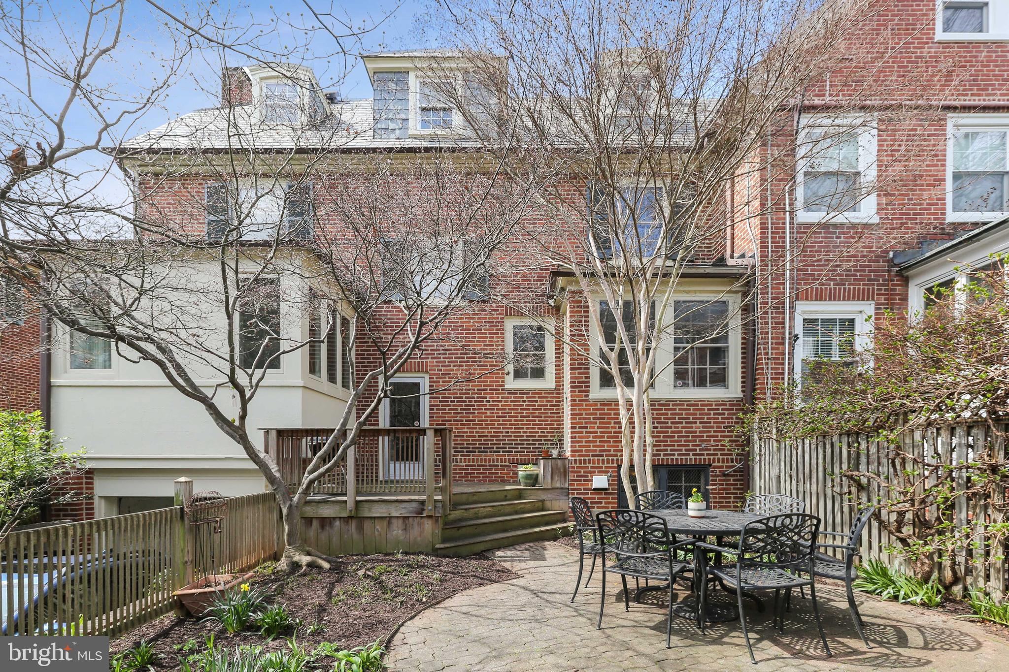 3929 Canterbury Road Baltimore, MD 21218 - Photo 42 of 46 Multi-level backyard, Wood Deck and Paver Patio