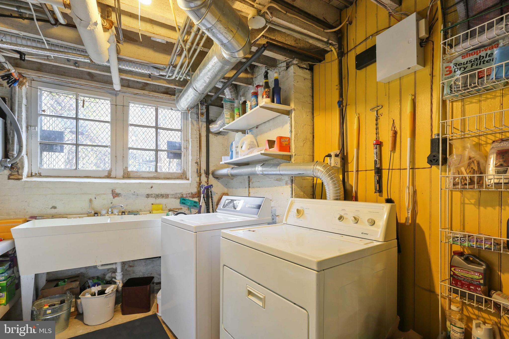 3929 Canterbury Road Baltimore, MD 21218 - Photo 45 of 46 Basement Laundry, Lots of Light
