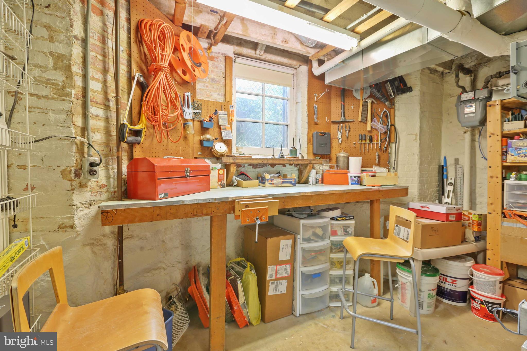 3929 Canterbury Road Baltimore, MD 21218 - Photo 46 of 46 Space to Work in the Naturally Lit Basement