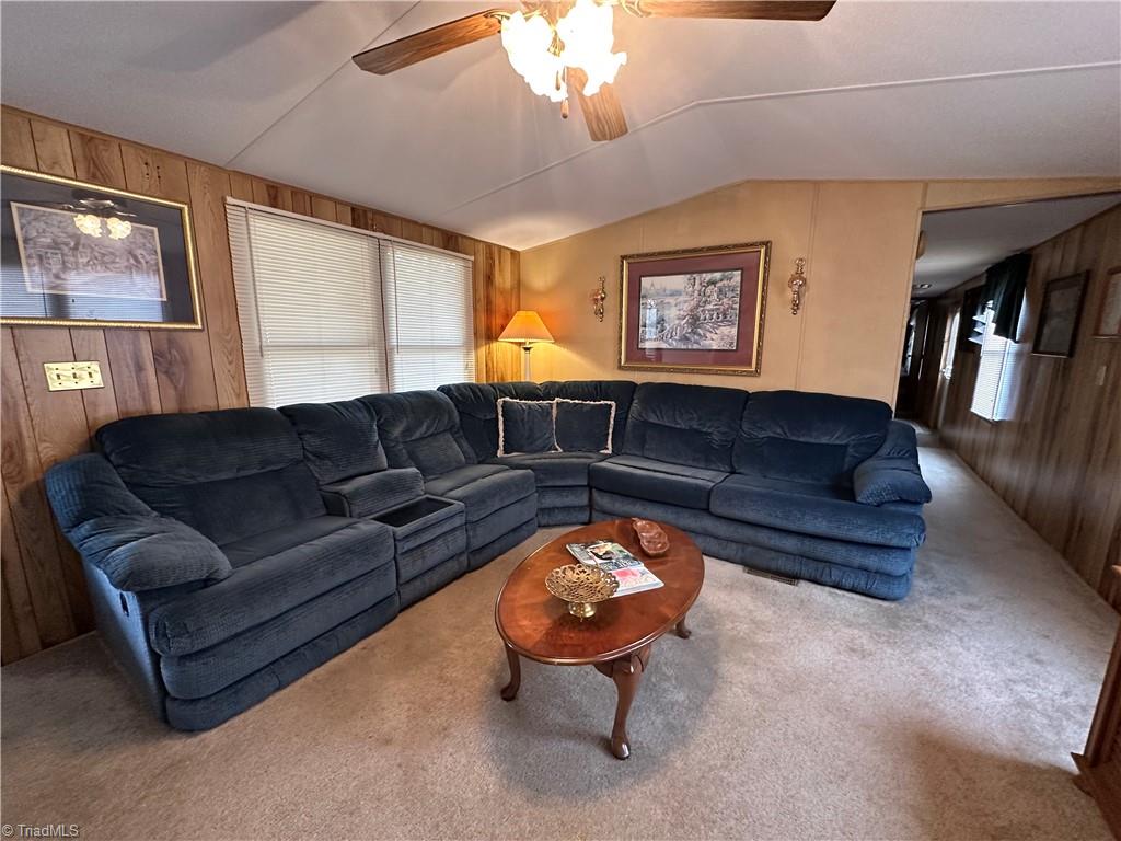 3661 Darnell Woodie Road Laurel Springs, NC 28644 - Photo 7 of 29 Furnished Living Room