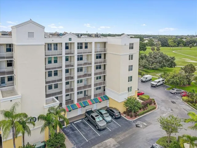 a view of a city with tall buildings