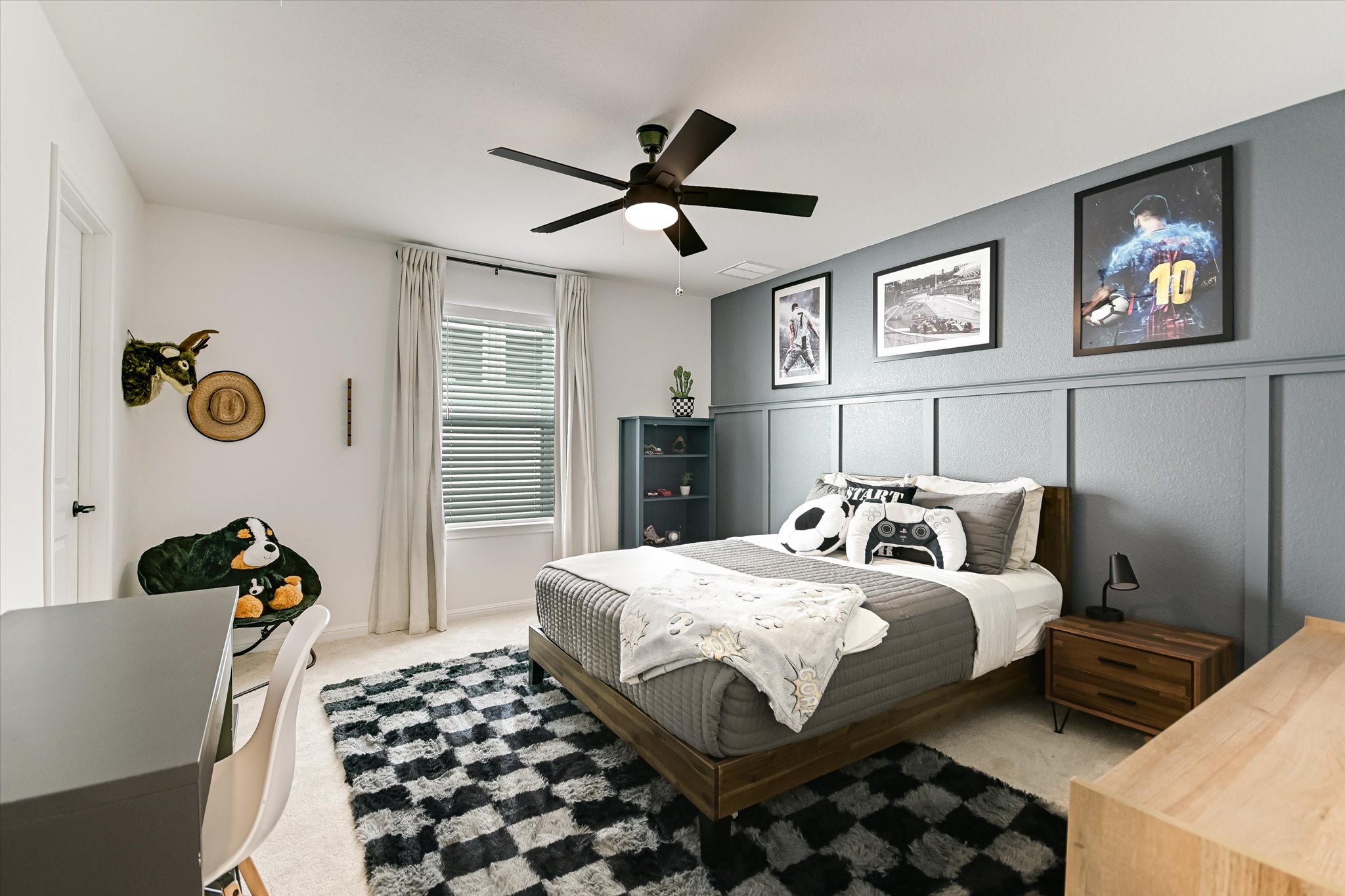 1928 Varese Path Leander, TX 78641 - Photo 12 of 31 Bedroom #2 (Upstairs)