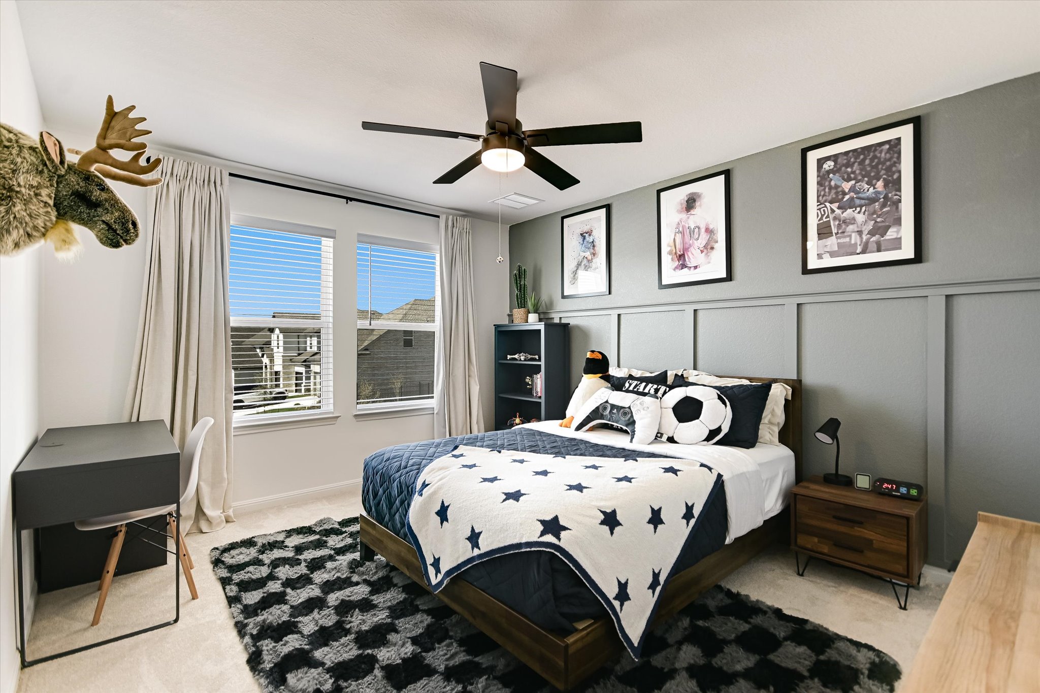 1928 Varese Path Leander, TX 78641 - Photo 14 of 31 Bedroom #3 (Upstairs)