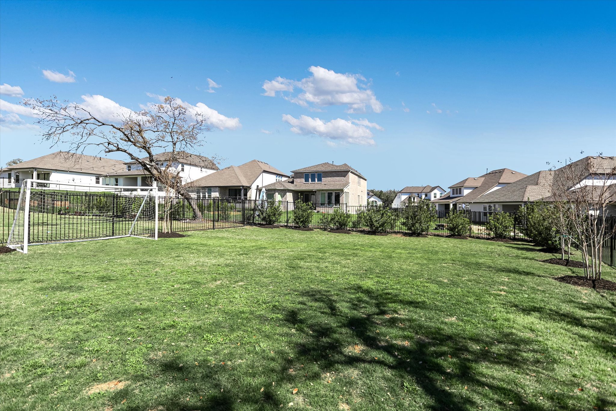 1928 Varese Path Leander, TX 78641 - Photo 21 of 31 A fenced in backyard with room to throw the ball to the dog, practice your golf swing or install a swing set or trampoline for the children.