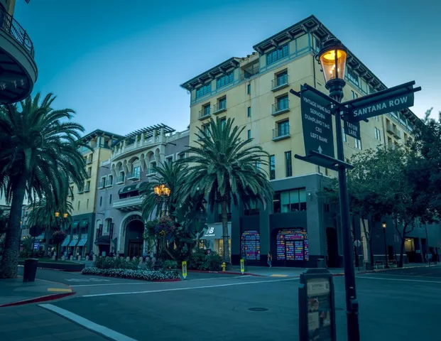 front view of a building with a yard