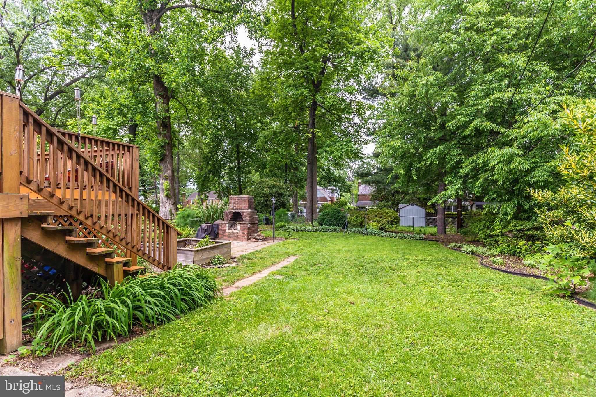 618 Sudbrook Road Baltimore, MD 21208 - Photo 30 of 40 Great Back Yard