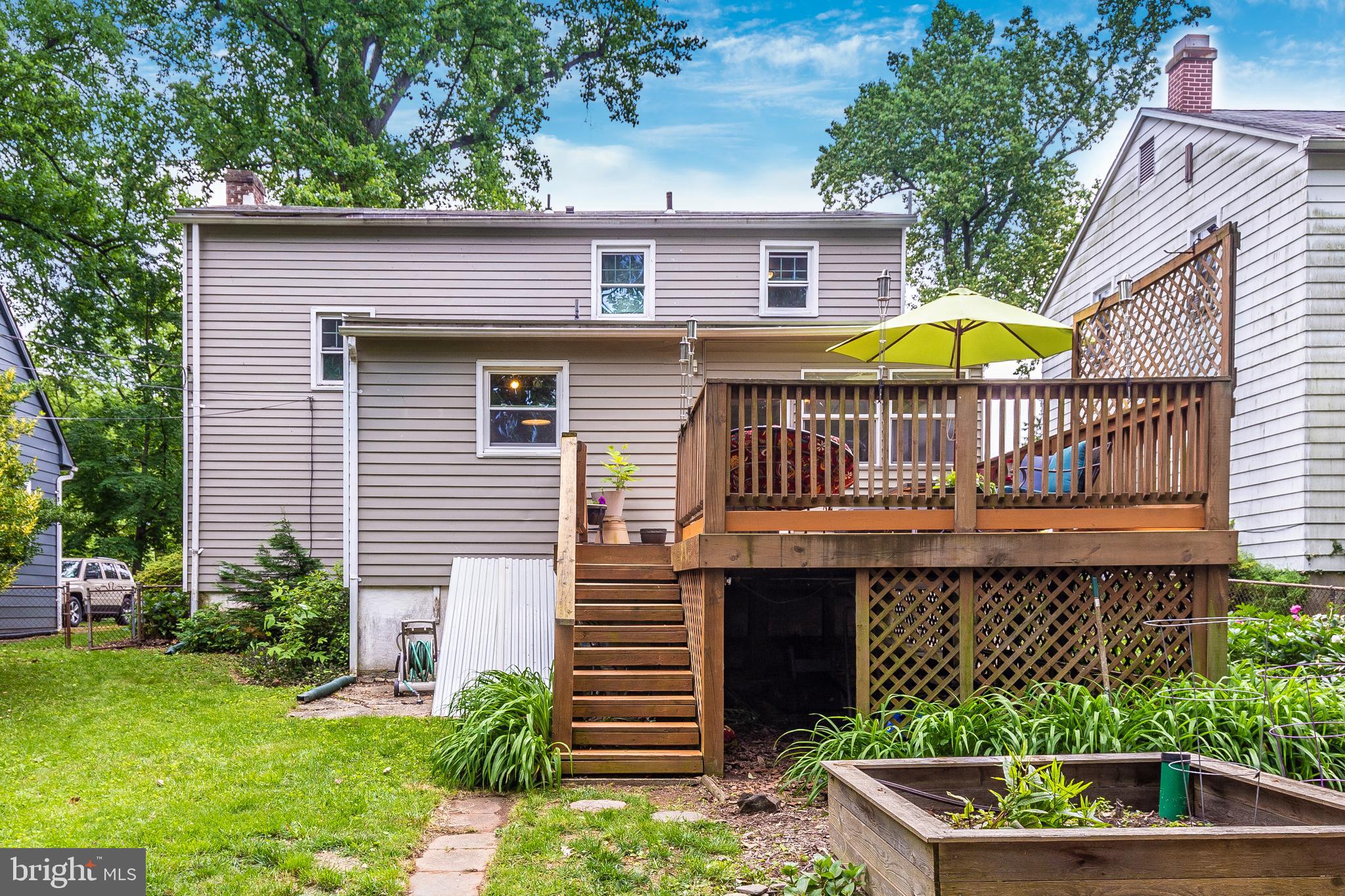 618 Sudbrook Road Baltimore, MD 21208 - Photo 32 of 40 Deck View
