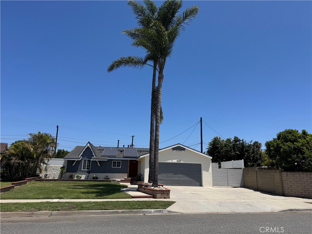 a view of a terrace with a garden