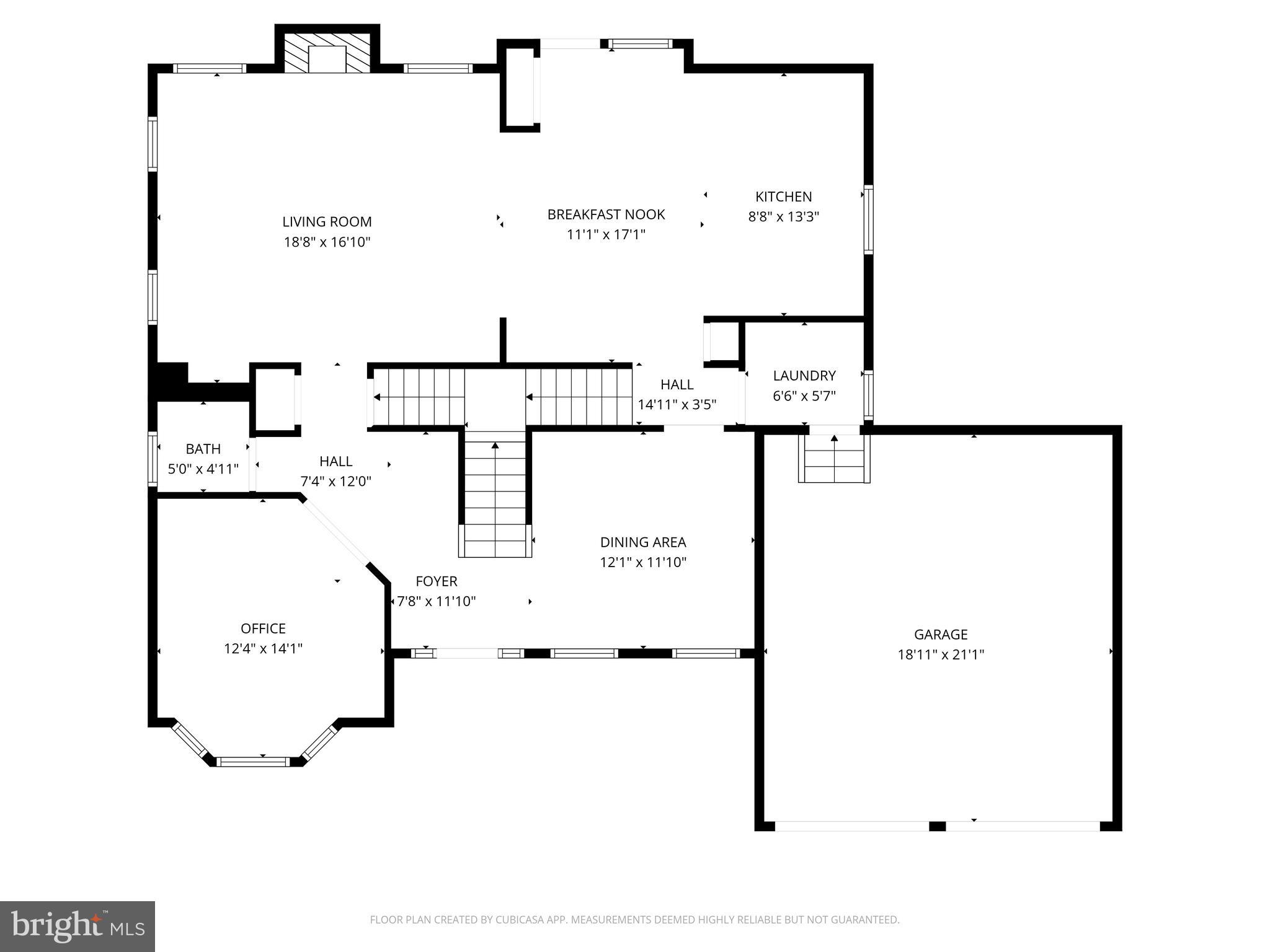 17397 Tedler Circle Round Hill, VA 20141 - Photo 58 of 62 Main Level Floorplan