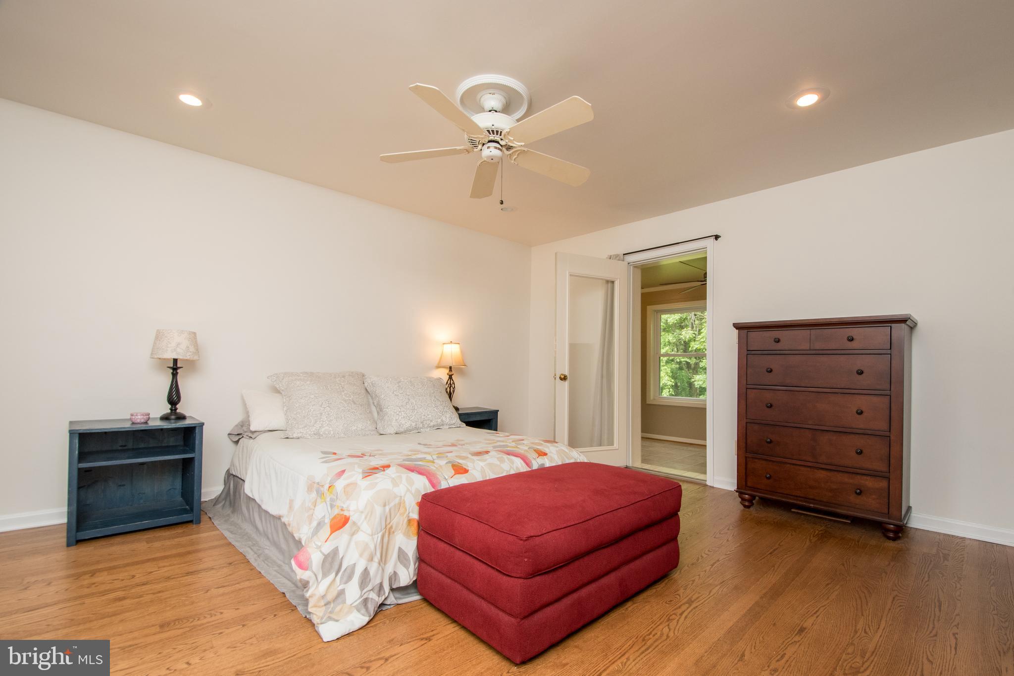9700 Meetze Road Midland, VA 22728 - Photo 14 of 32 Master Bedroom with side exit to upper