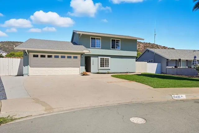 front view of house with a yard