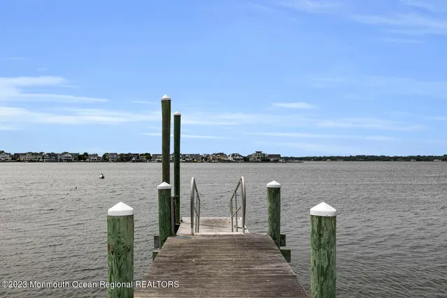 a lake view with a ocean view