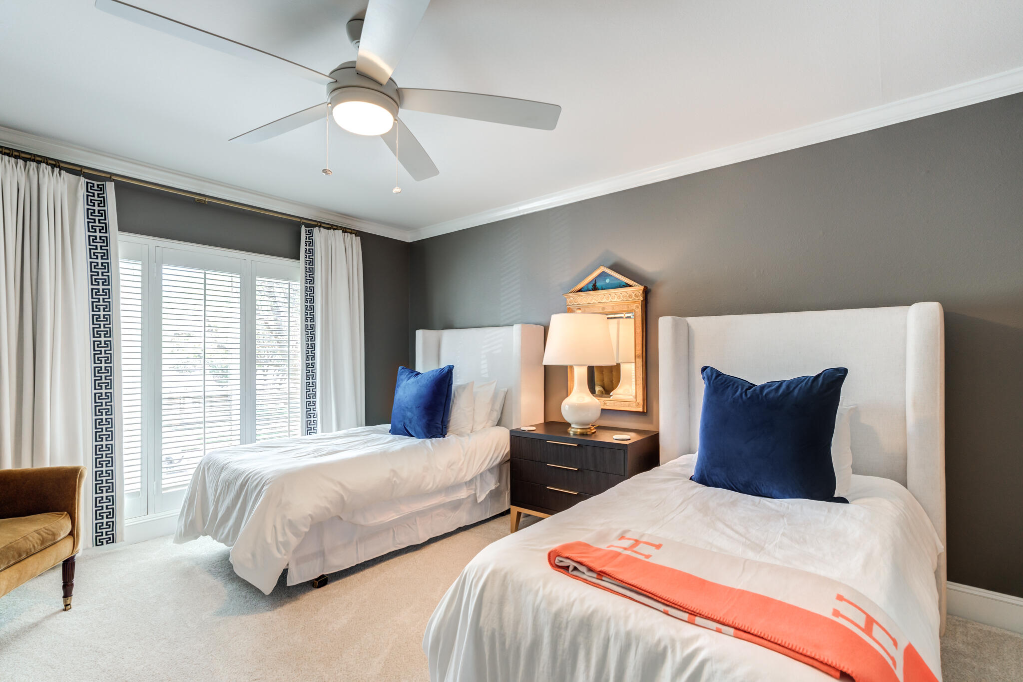 4612 91st Street Lubbock, TX 79424 - Photo 64 of 83 a bedroom with two large bed and a large window