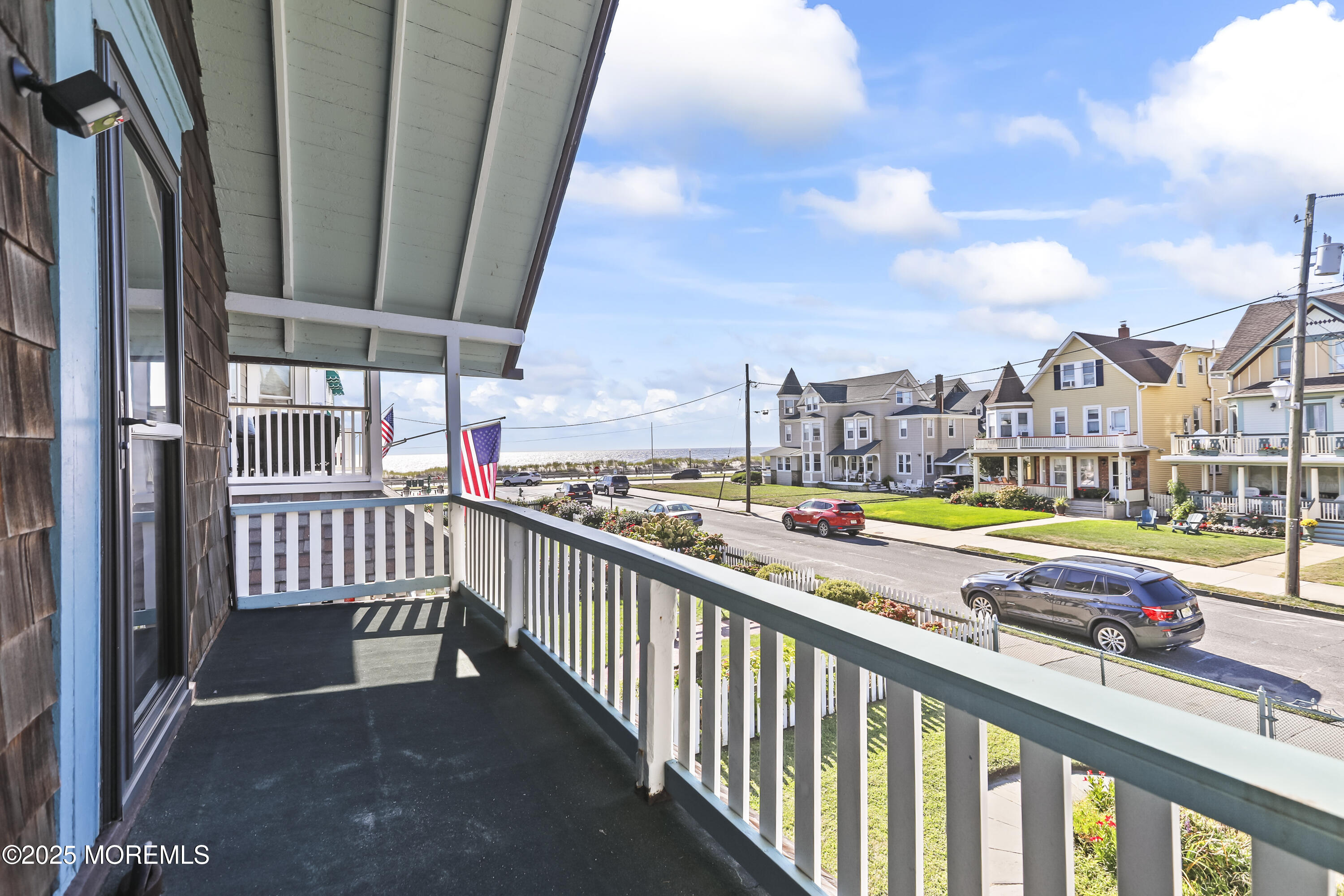 9 Pitman Avenue Ocean Grove, NJ 07756 - Photo 26 of 41 a view of city from a balcony